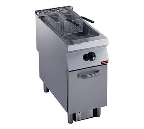 Diamond Gasfriteuse 1 kuip  y  23 liter, buitenkant branders, op meubel