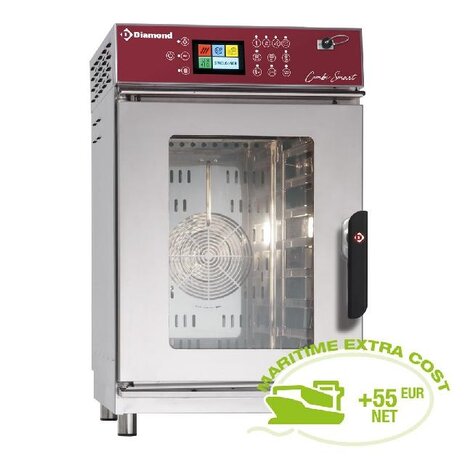 Diamond Elektrische oven stoom convectieoven, 7x gn1 1 touch screen + auto-cleaning | FVS-711/TS Diamond Elektrische oven stoom convectieoven, 7x gn1 1 touch screen + auto-cleaning | FVS-711/TS