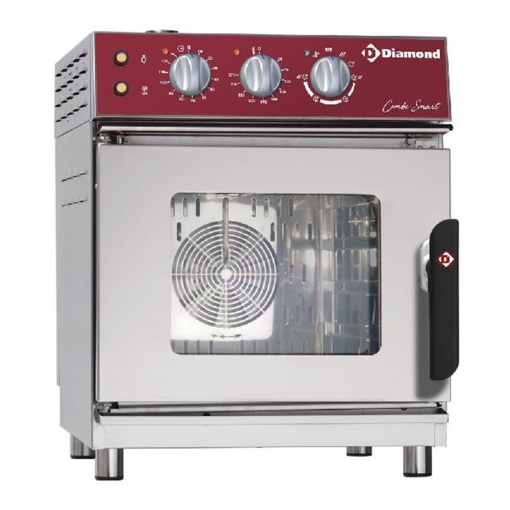Diamond Elektrische oven stoom convectieoven, 4x gn2 3 mechanisch | FVS-423 Diamond Elektrische oven stoom convectieoven, 4x gn2 3 mechanisch | FVS-423