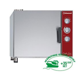 Diamond Elektrische oven, opwarmen en warmhouden, 5x gn 1 1 + bevochtiger