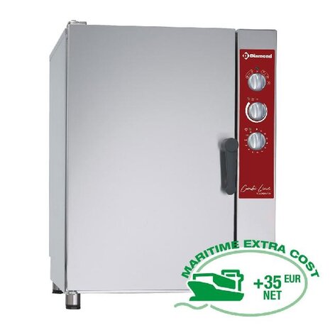 Diamond Elektrische oven, opwarmen en behouden van temperatuur 10x gn 1 1 + bevochtiger | FRU-1011/P