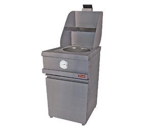 Diamond Gasfriteuse heavy duty, 1 ronde kuip, mechanisch Diamond Gasfriteuse heavy duty, 1 ronde kuip, mechanisch