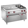 Diamond Gasfornuis doorkookplaat, 2 branders, oven gn 2 1, neutrale gesloten kast | G9/T2BFA12 Diamond Gasfornuis doorkookplaat, 2 branders, oven gn 2 1, neutrale gesloten kast | G9/T2BFA12