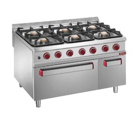 Diamond - 6 branders (3 x 7 kw, 3 x 11 kw). - kroonbrander in messing (hoge effici Diamond - 6 branders (3 x 7 kw, 3 x 11 kw). - kroonbrander in messing (hoge effici