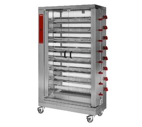 Diamond Kippenspit gas, 8 spitten (48 kippen)