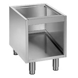 Diamond Open onderstel op verstelbare poten in r.v.s. Diamond Open onderstel op verstelbare poten in r.v.s.