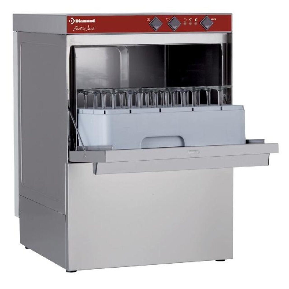 Diamond Glazenwasser en vaatwasser vierkante mand 450x450 mm + afvoerpomp | 046D/6-PS Diamond Glazenwasser en vaatwasser vierkante mand 450x450 mm + afvoerpomp | 046D/6-PS