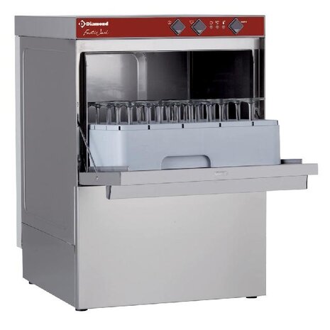 Diamond Glazenwasser en vaatwasser vierkante mand 450x450 mm + afvoerpomp | 046D/6-PS Diamond Glazenwasser en vaatwasser vierkante mand 450x450 mm + afvoerpomp | 046D/6-PS