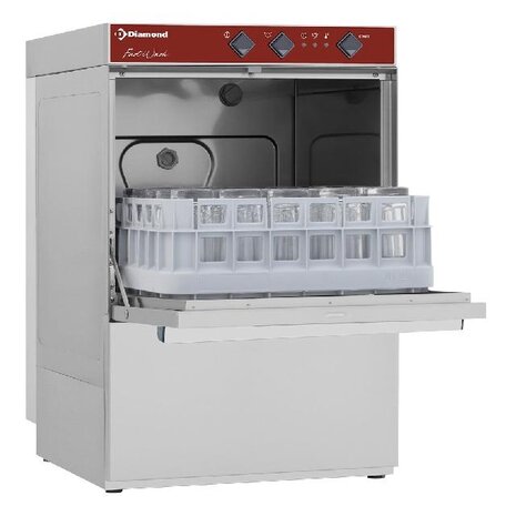 Diamond Glazenwasser mand 400x400mm + waterzachter | DC402/6-A Diamond Glazenwasser mand 400x400mm + waterzachter | DC402/6-A