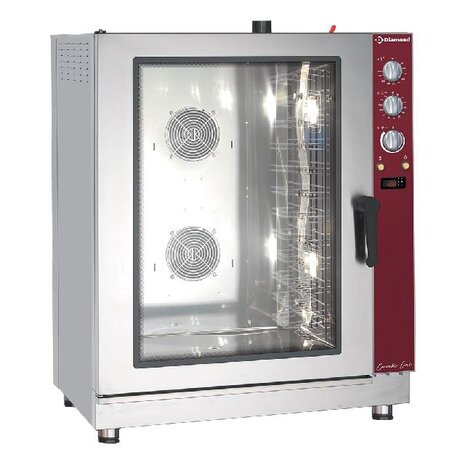 Diamond Elektrische conventie oven 12x en (gn) met automatische bevochtiger | PFE-122/P