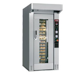 Diamond Oven voor bakkerij en banketbakkerij, ronddraaiend, 15 of 18 niv. (450x650 mm of 500x700 mm)