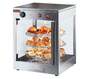 Diamond Warme vitrine draaiend d.420 mm Diamond Warme vitrine draaiend d.420 mm