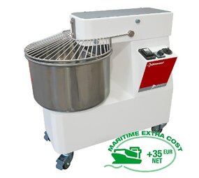 Diamond Spiraalkneder 33 liters, timer, op wielen