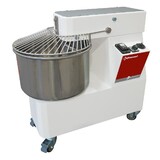 Diamond Spiraalkneder 22 liters, 2 snelheden, timer, op wielen