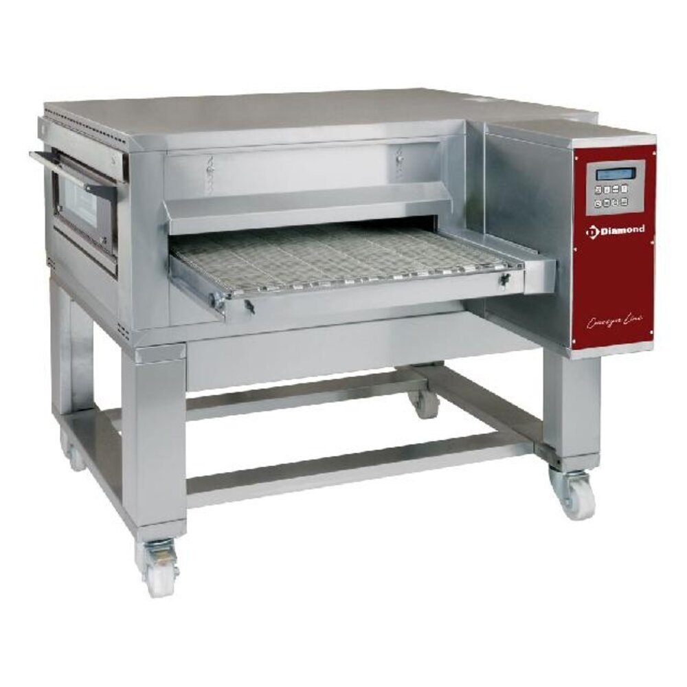 Diamond Gas tunnel-oven geventileerd, breedte 650  mm | FTGV65/110-N