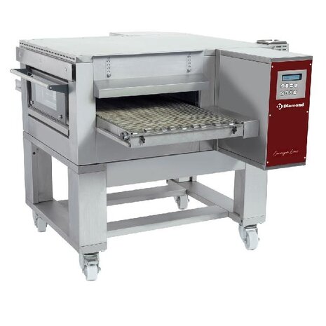 Diamond Gas tunnel-oven geventileerd, breedte 500  mm | FTGV50/85-N