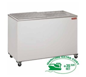 Diamond Kofferflessenkoeler, 300 liter, vol deksel, glijdend