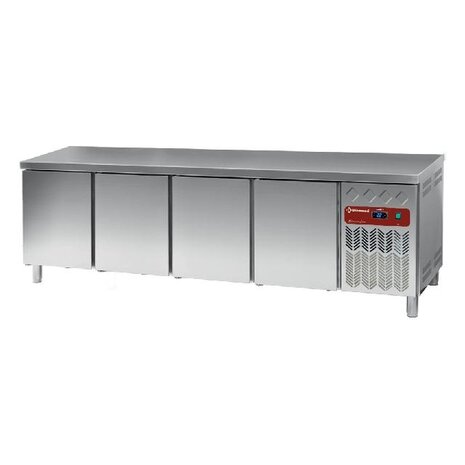 Diamond Gekoelde werktafel, geventileerd, 4 deuren en 600x400 (760 l) | DP255/PC-R2 Diamond Gekoelde werktafel, geventileerd, 4 deuren en 600x400 (760 l) | DP255/PC-R2