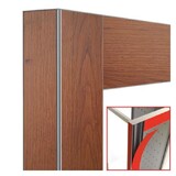 Diamond Deco vitrine 530lt. eik - magnetisch