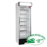 Diamond Statische geventileerde negatieve t° vitrine, 500 liter, met lichtbak