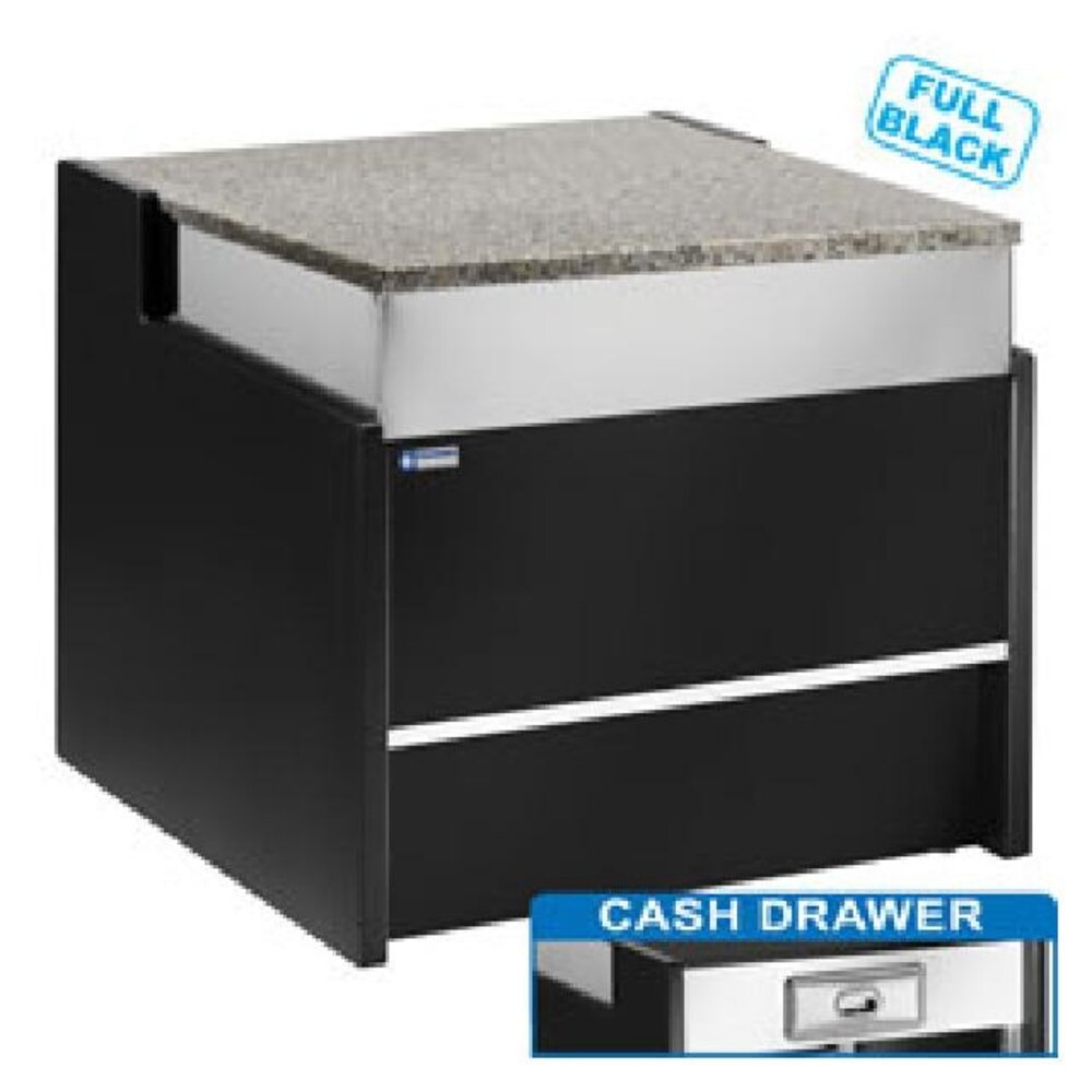 Diamond Kassa-sectie 1000 mm - zwart | FCT-1000/B5 Diamond Kassa-sectie 1000 mm - zwart | FCT-1000/B5