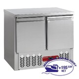 Diamond Kompacte diepvriestafel 2 deuren gn 1 1, 240 lit