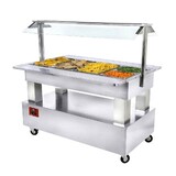 Diamond Warm buffet, bain-marie, 4x gn 1 1-150 (wit hout)