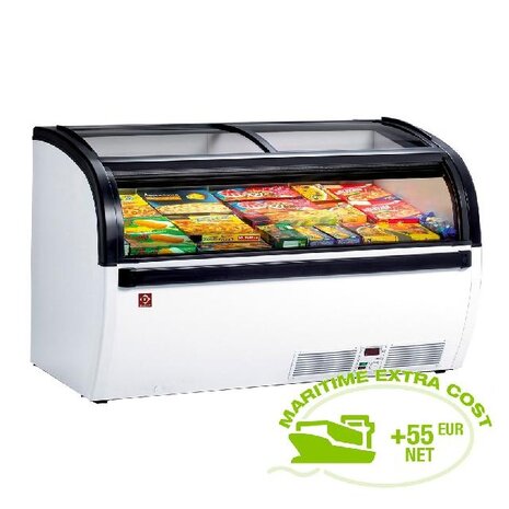 Diamond Panoramische diepvriezer schuifglas deuren | VISUAL-20-R2 Diamond Panoramische diepvriezer schuifglas deuren | VISUAL-20-R2