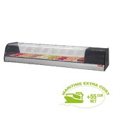 Diamond Gekoeld uitstalraam voor tapas, 8x gn 1 3 - 40 mm (inbegrepen)