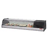 Diamond Gekoeld uitstalraam voor sushi, dubbele geperforeerde bodem (inclusief) | TR6-SH/R6 Diamond Gekoeld uitstalraam voor sushi, dubbele geperforeerde bodem (inclusief) | TR6-SH/R6