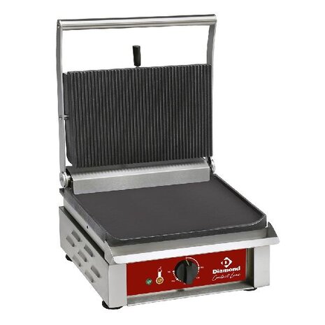 Diamond Contact grill medium, geëmailleerde platen | CONTACTSM1/SN