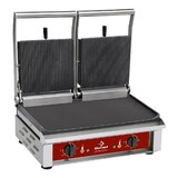 Diamond Contact-grill dubbel, geëmailleerde platen