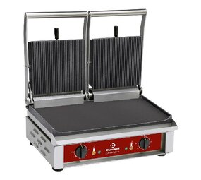 Diamond Contact-grill dubbel, geëmailleerde platen Diamond Contact-grill dubbel, geëmailleerde platen