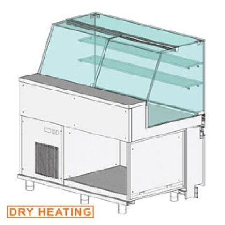 Diamond Uitstaltoonbank en & gn, hoge ruit, statisch, zonder reserve | CA13X Diamond Uitstaltoonbank en & gn, hoge ruit, statisch, zonder reserve | CA13X