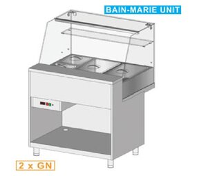 Diamond Uitstaltoonbank en & gn, hoge ruit, statisch, zonder reserve Diamond Uitstaltoonbank en & gn, hoge ruit, statisch, zonder reserve