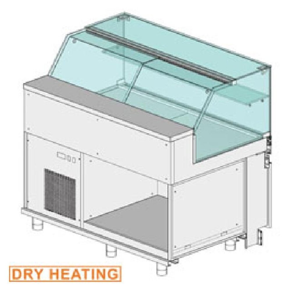 Diamond Gekoelde uitstaltoonbank en & gn, lage ruit , statisch, zonder reserve | CB13X Diamond Gekoelde uitstaltoonbank en & gn, lage ruit , statisch, zonder reserve | CB13X