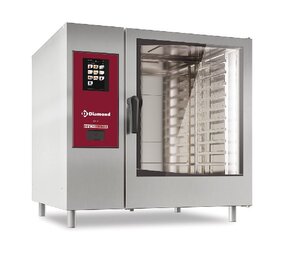 Diamond Gasoven  touch  met boiler, stoom en convectie 10xgn2 1+ cleaning