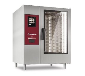 Diamond Gasoven touch met boiler, stoom en convectie 10xgn1 1+ cleaning Diamond Gasoven touch met boiler, stoom en convectie 10xgn1 1+ cleaning