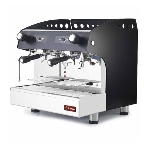 Diamond Espresso apparaat 2 groepen, half-automatisch - zwart | COMPACT/2PB