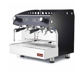 Diamond Espresso apparaat 2 groepen, automatisch - zwart