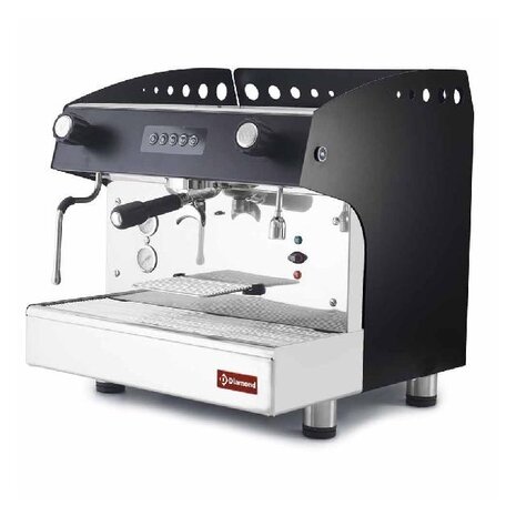 Diamond Koffiemachine 1 groep, automatisch - zwart | COMPACT/1EB Diamond Koffiemachine 1 groep, automatisch - zwart | COMPACT/1EB