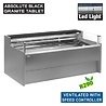 Diamond Gekoelde toonbank met glas self-service, geventileerd, met reserve - grijs | VZ20/G8-VR2/SS Diamond Gekoelde toonbank met glas self-service, geventileerd, met reserve - grijs | VZ20/G8-VR2/SS