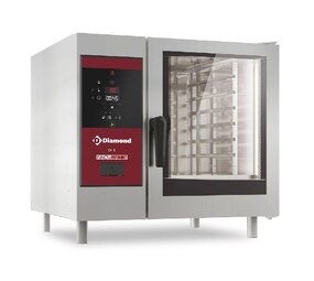 Diamond Electrische oven directe stoom en convectie, 6x gn 1 1+cleaning