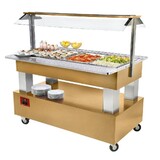 Diamond Buffet - salad bar, gekoeld, 4x gn 1 1-150 (licht eiken hout) Diamond Buffet - salad bar, gekoeld, 4x gn 1 1-150 (licht eiken hout)