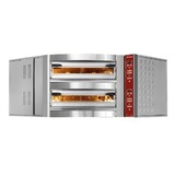 Diamond Elektrische hoekoven, 2karmers, 2x 8 pizza s Ø 350 mm