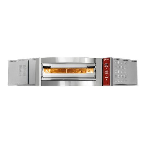 Diamond Elektrische oven hoekmodel, 1 kamer 8 pizza s Ø 350 mm | CGD/1-DG--230/3-