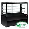 Diamond Panoramische gekoelde uitstaltoonbank, geventileerd, 4 niveaus, zonder reserve - zwart | CB12V-B9/P2 Diamond Panoramische gekoelde uitstaltoonbank, geventileerd, 4 niveaus, zonder reserve - zwart | CB12V-B9/P2