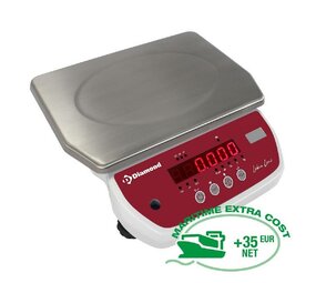 Diamond Roestvrij stalen elektronische weegschaal, 6kg x 1g Diamond Roestvrij stalen elektronische weegschaal, 6kg x 1g