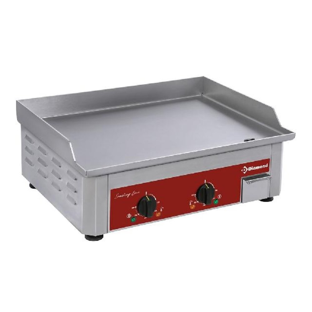 Diamond Elektrische bakplaat, dubbel, roestvrij staal oppervlak | FTE-60/XC Diamond Elektrische bakplaat, dubbel, roestvrij staal oppervlak | FTE-60/XC