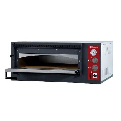 Diamond Elektrische oven 4 pizza s, 1 kamer | EFP/4R-M